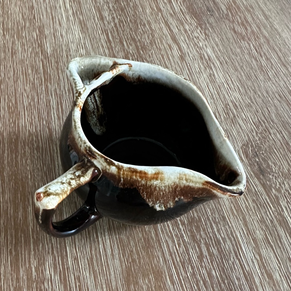 Vintage PFALTZGRAFF Brown Drip Gravy Boat